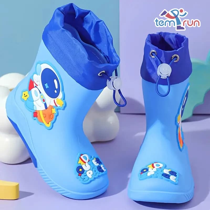מגפי גשם לילדים בעיצוב יוניקורן – דגם צבעוני עם דמויות